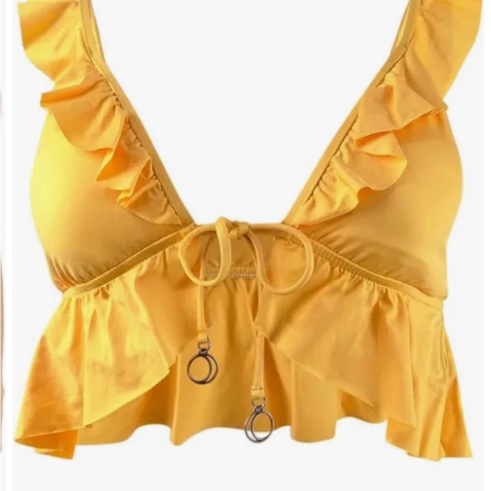 Yellow bikini NEW with tags. Never worn.